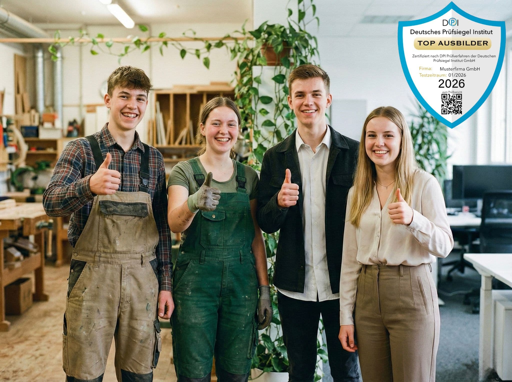 Betriebsbewertung für Ausbildung